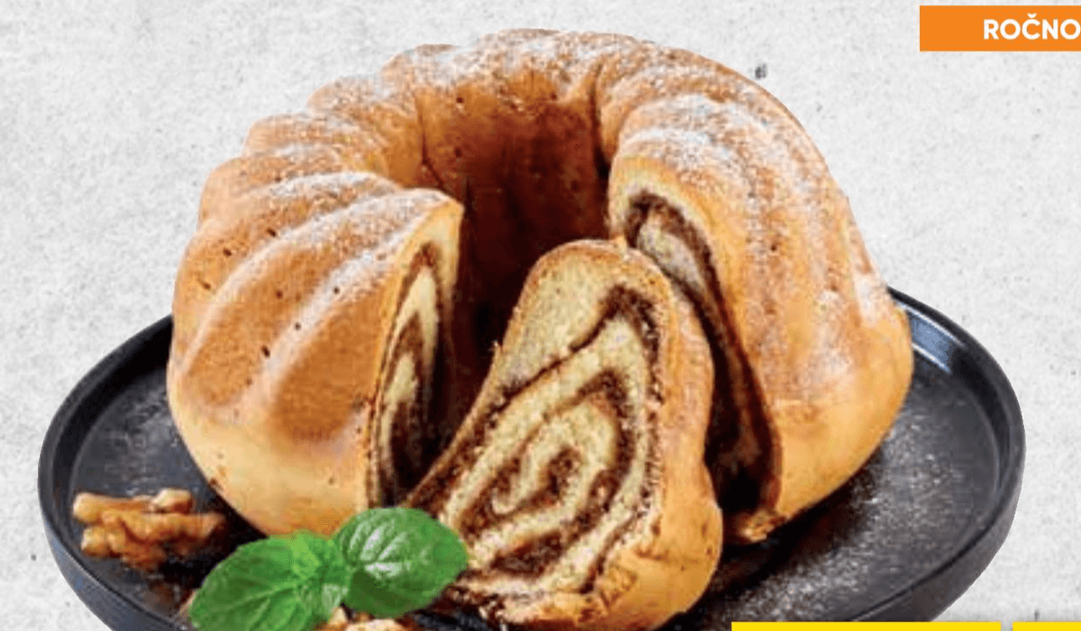 Potica Kraljica 450 g Tuš - Akcija v trgovini Tuš