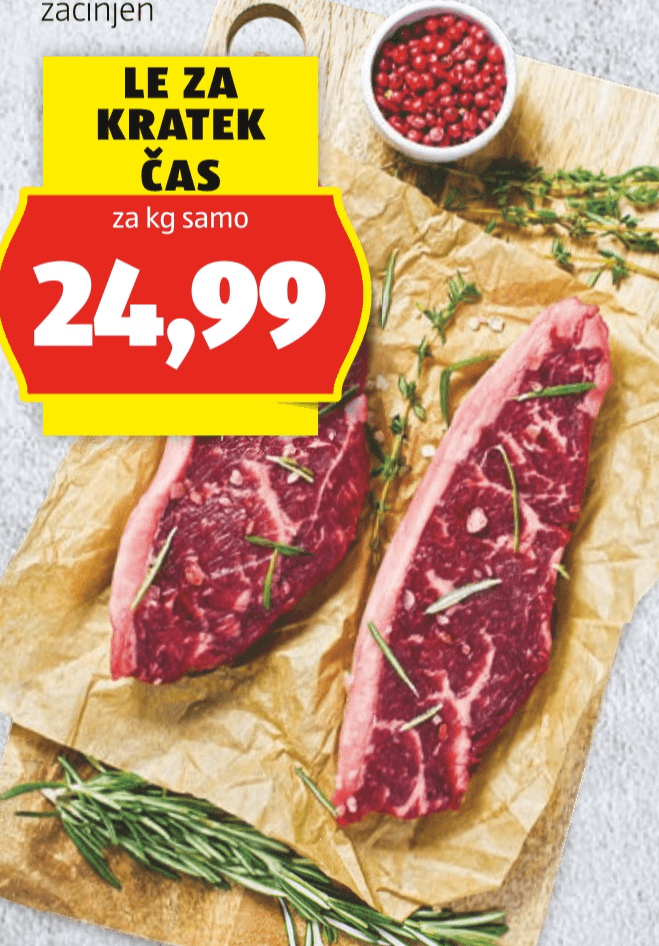 Picanha Steak BEEF ROYAL - Akcija v trgovini Hofer