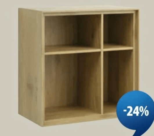 Stenski modul GEDSER - Akcija v trgovini Jysk