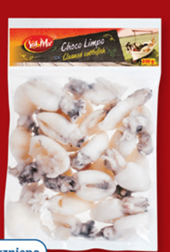 SOL&MAR Očiščene sipe 800 g - Akcija v trgovini Lidl