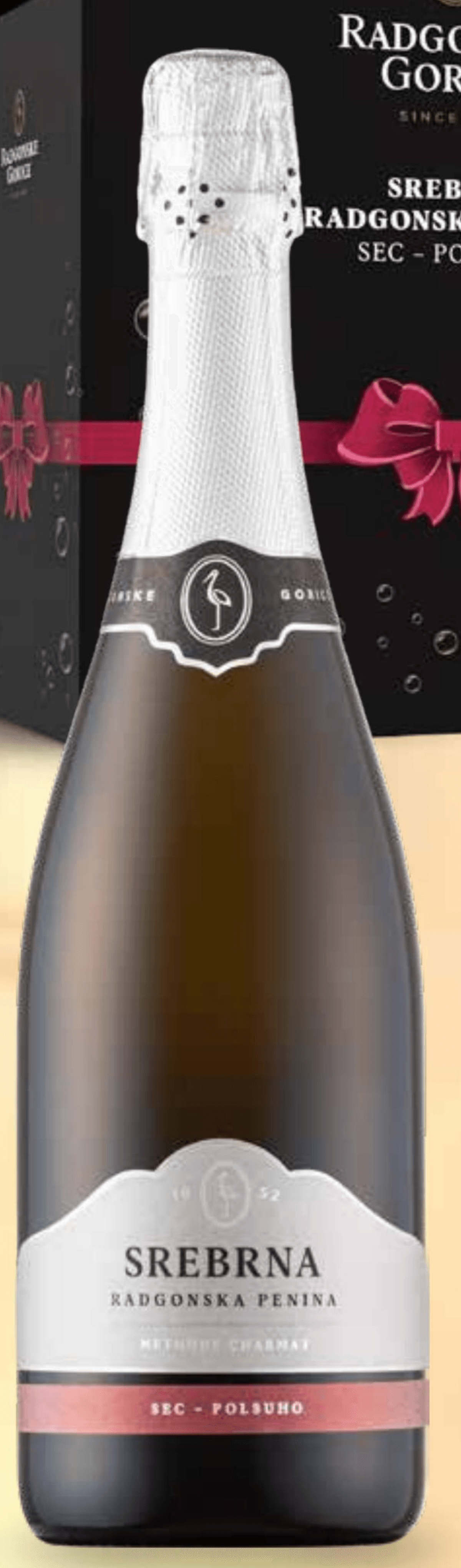 Srebrna Radgonska Penina 0,75 l Radgonske gorice - Akcija v trgovini Tuš