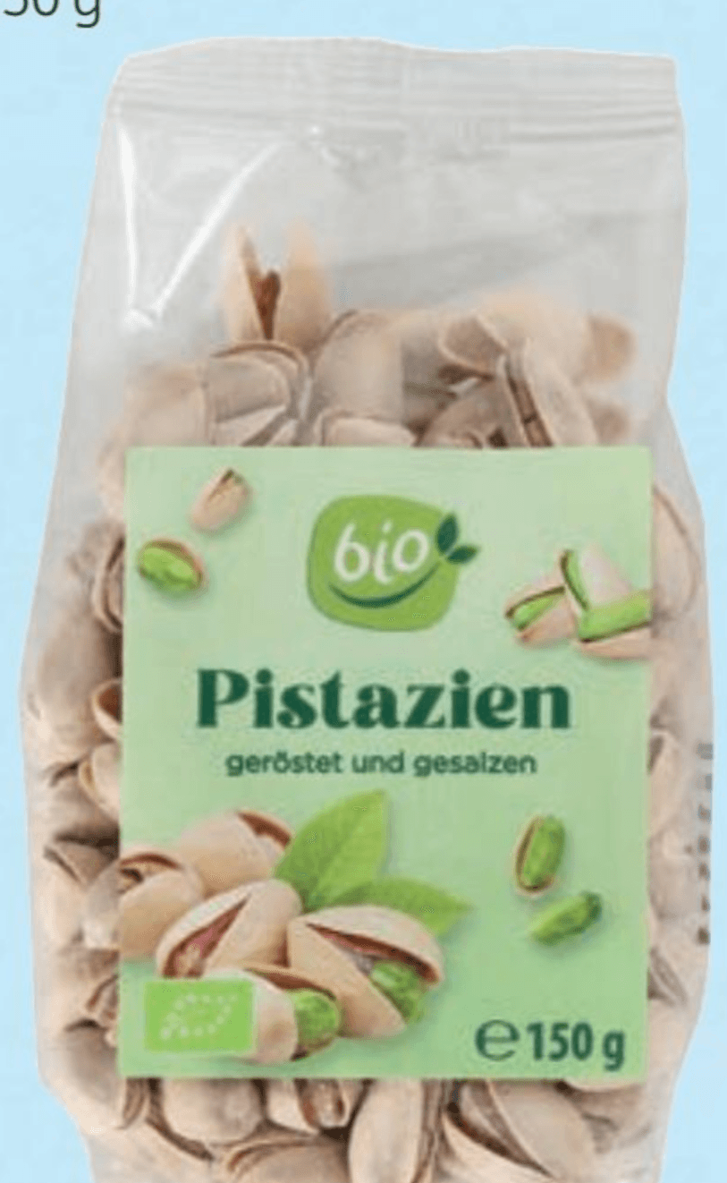 Bio Pistacije 150 g Akcija v trgovini Hofer