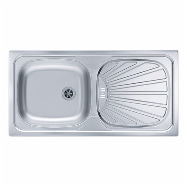 Nerjavno pomivalno korito Alveus Basic 80 - Akcija v trgovini Merkur