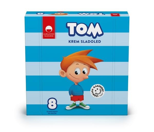 Sladoled Lučka, Tom ali Ježek IK 8 x 70 ml Akcija v trgovini Tuš