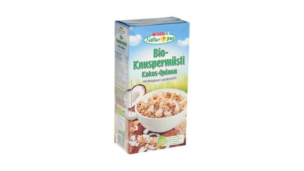 Natur pur Bio musli 375 g Akcija v trgovini Spar