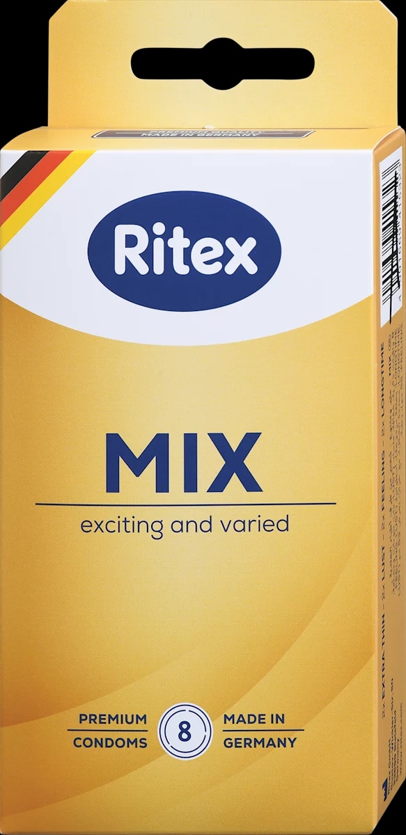Ritex Mix kondomi 8 kosov - Akcija v trgovini Dm