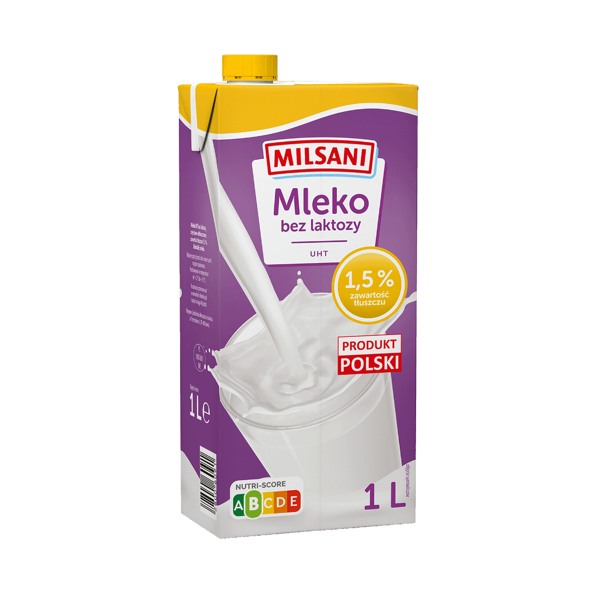 Mleko brez laktoze 1 l MILSANI - Akcija v trgovini Hofer