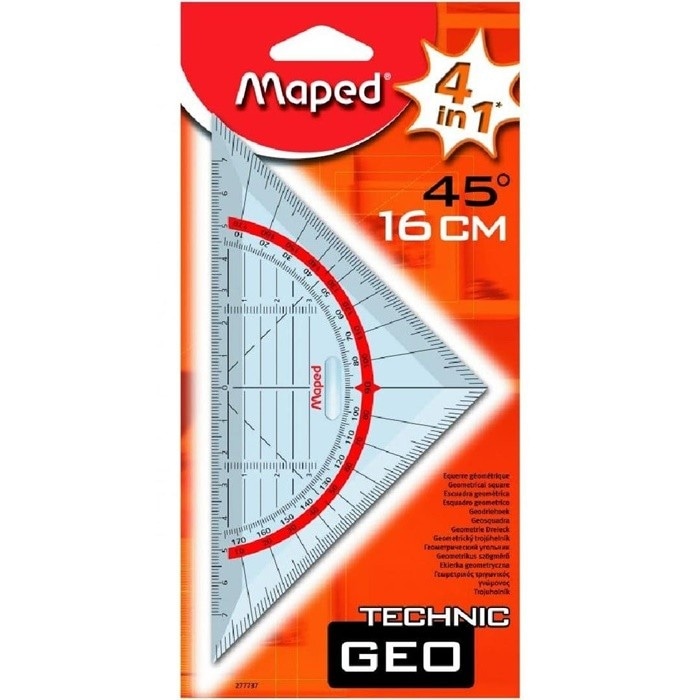Maped Geotrikotnik Technic 16 cm Akcija v trgovini E.Leclerc