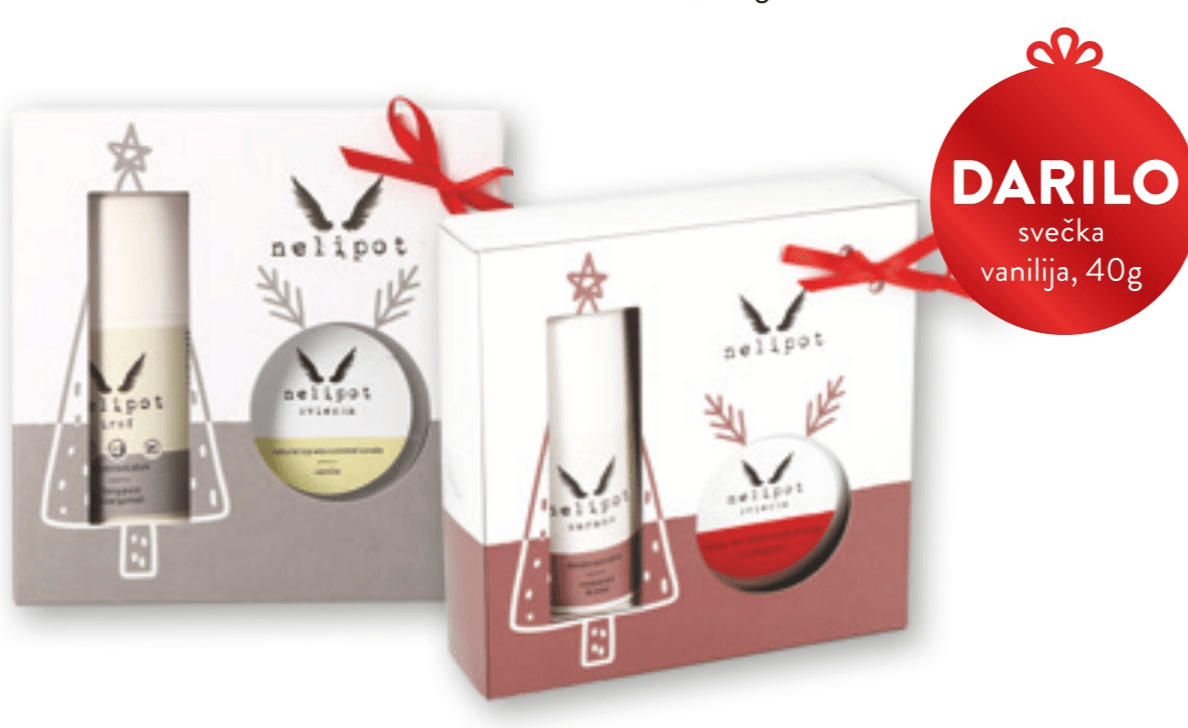 Nelipot darilni set 55 g - Akcija v trgovini Spar