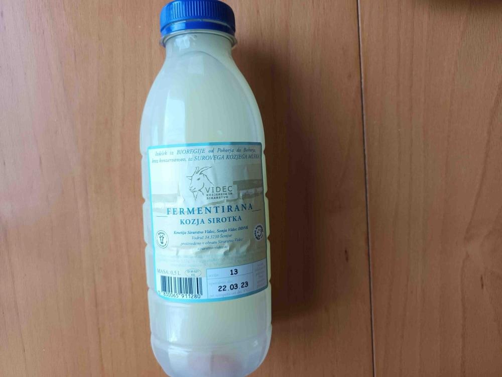 Fermentirana kozja sirotka 0,5 l Sirarstvo Videc - Akcija v trgovini Spar