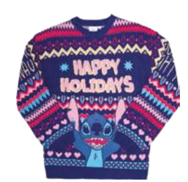 Stitch! dekliški pulover Happy Holidays - Akcija v trgovini E.Leclerc