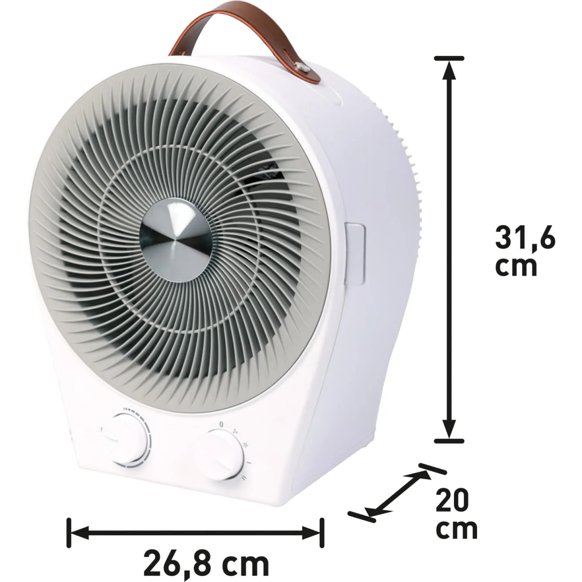 Kalorifer in ventilator 2v1 Akcija v trgovini Obi