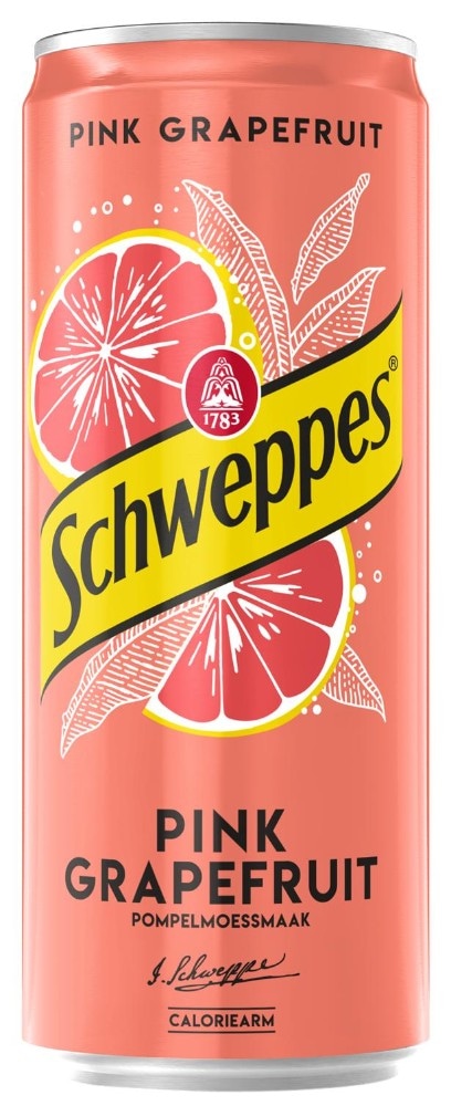 Schweppes Pink Grapefruit 330 ml - Akcija v trgovini Kompas Shop