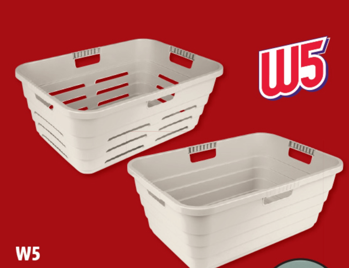 W5 Košara/kad za perilo - Akcija u trgovini Lidl