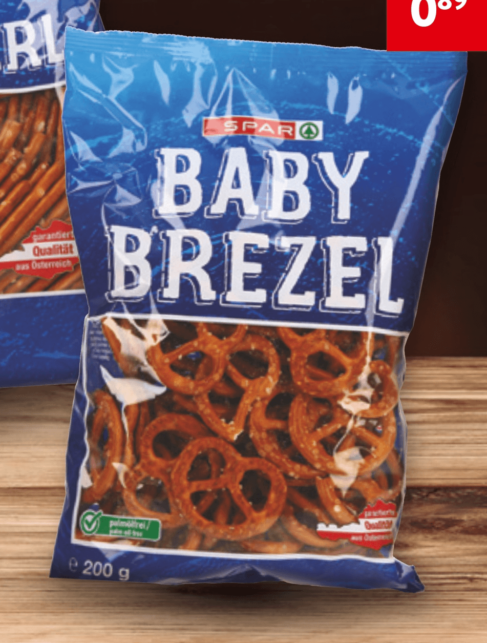 Slane prestice 200 g Akcija v trgovini Spar