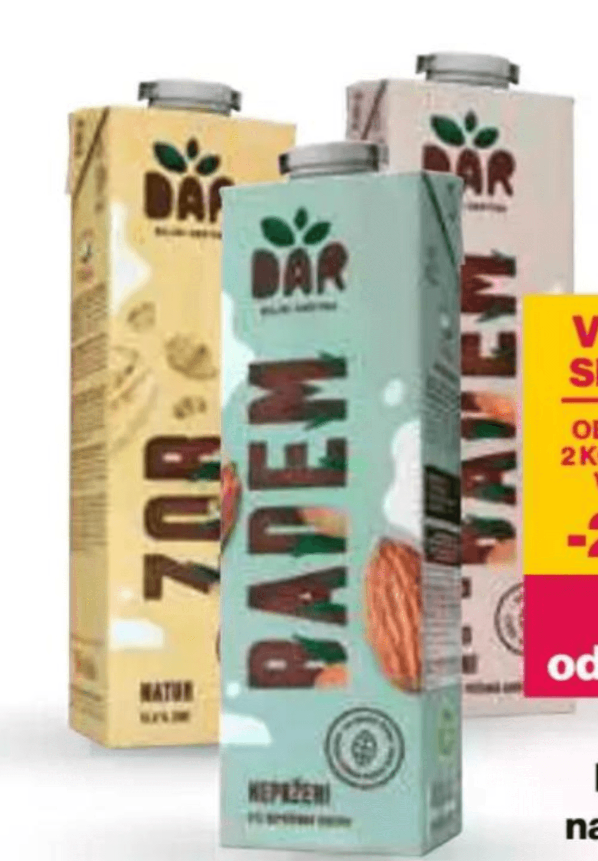 Rastlinski napitek Dar 1l - Akcija v trgovini Mercator