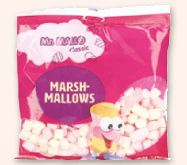 Mini penice Mr. Mallo 100 g - Akcija v trgovini E.Leclerc