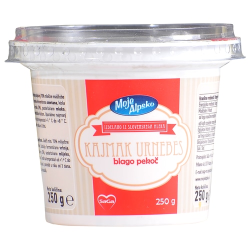 SAGA Kajmak Urnebes 250 g - Akcija v trgovini Lidl