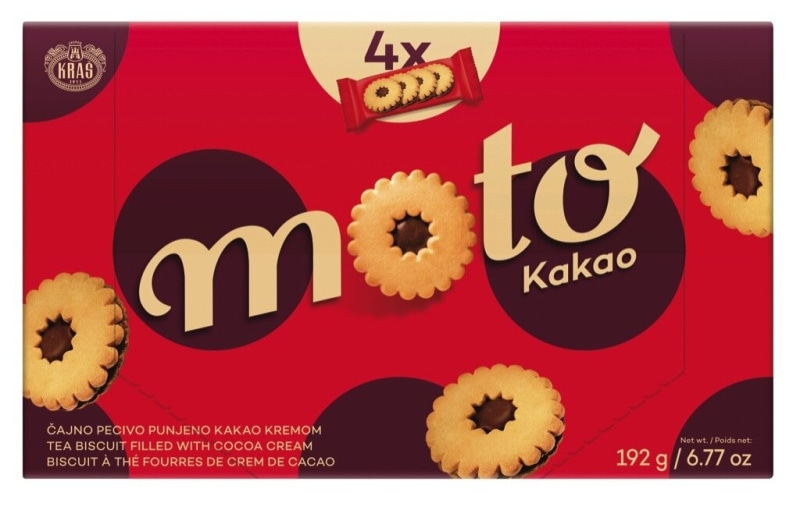 Keksi Moto Kakav 192 g Karolina - Akcija v trgovini Spar