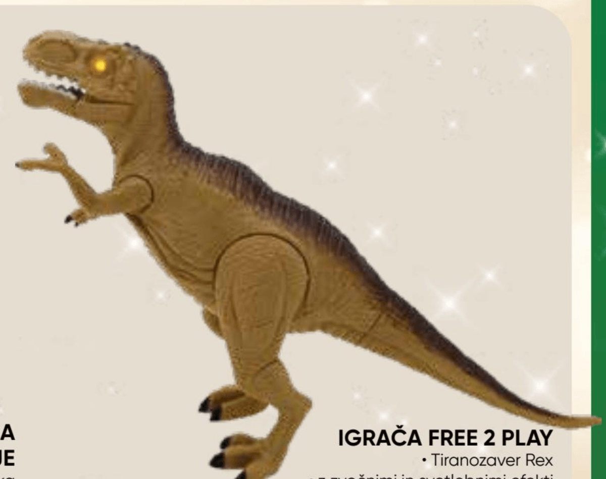 Igrača Free 2 Play - Akcija v trgovini Tuš