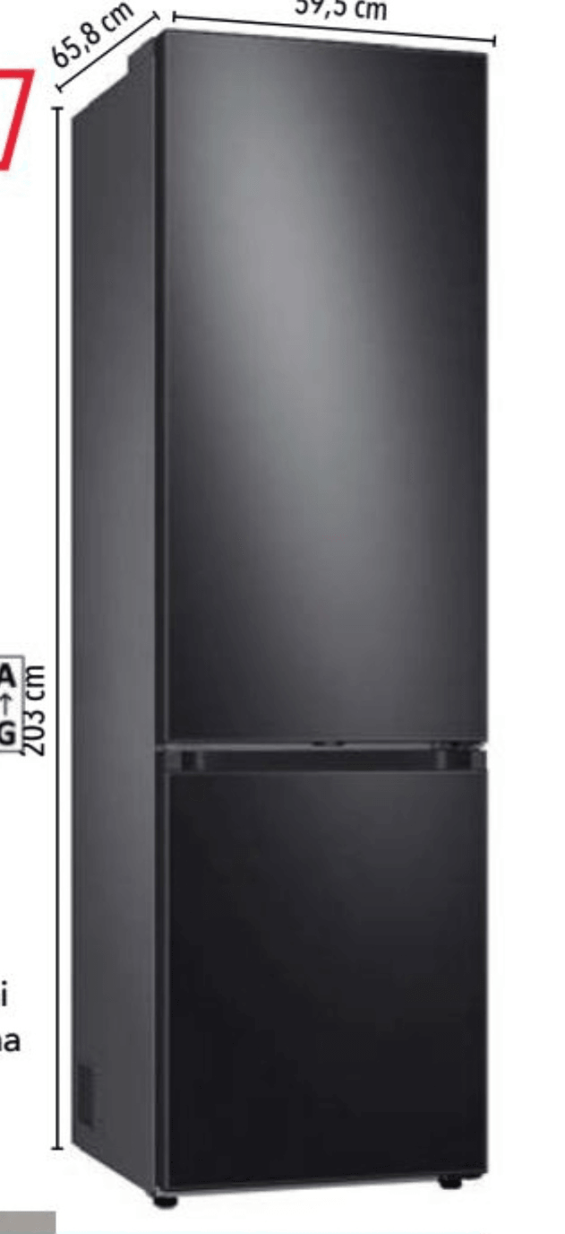 Hladilnik Samsung RB38C7B6CB1/EF - Akcija u trgovini Harvey Norman