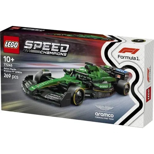 LEGO Dirkalni avtomobil Aston Martin Aramco F1® AMR 24 - Akcija v trgovini Mueller