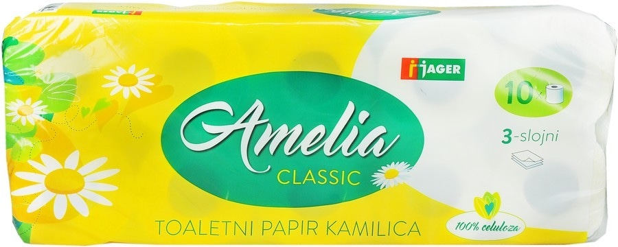 Toaletni papir Amelia 10/1 - Akcija v trgovini Jager