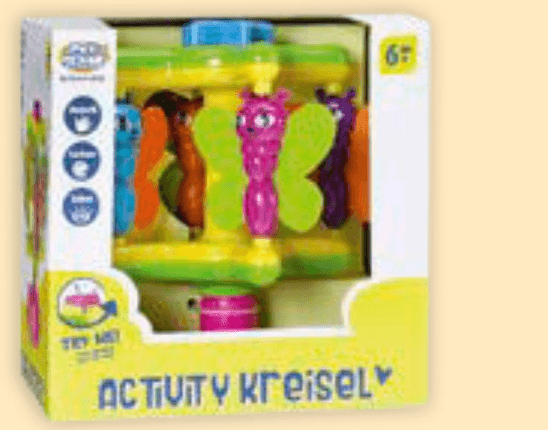 Activity Vrtiljak - Akcija v trgovini Mueller