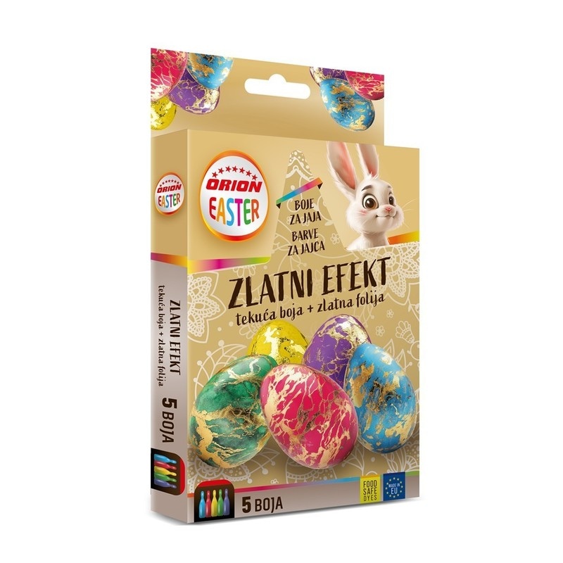 Orion Easter Barve za jajčka Zlatni efekt - Akcija v trgovini Mercator