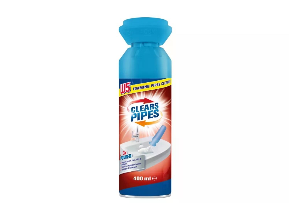 W5 Čistilo za cevi 400 ml Akcija v trgovini Lidl