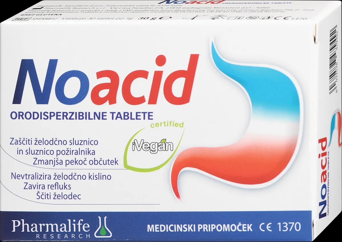 Pharmalife Noacid 30 kosov - Akcija v trgovini Dm
