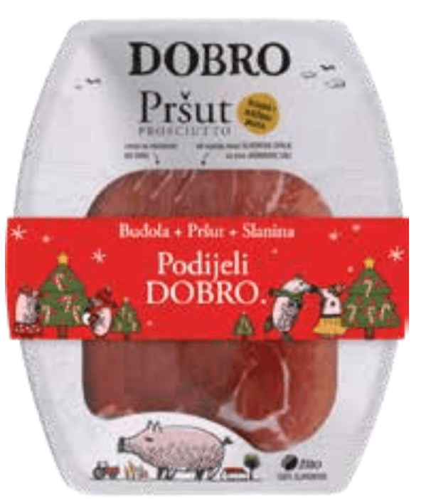 Narezek Dobro Pršut 270 g - Akcija v trgovini Tuš