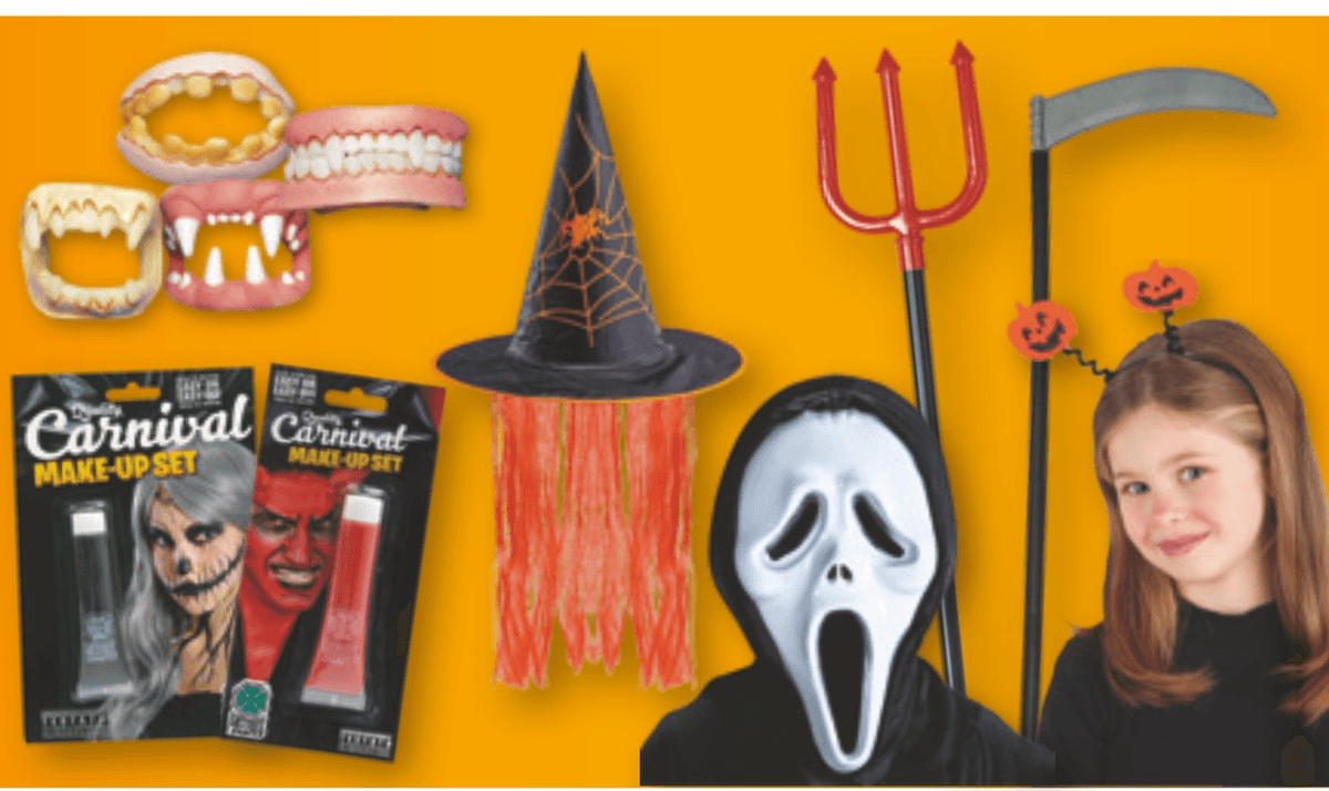 Dodatki za noč čarovnic Carnival - Akcija v trgovini Spar
