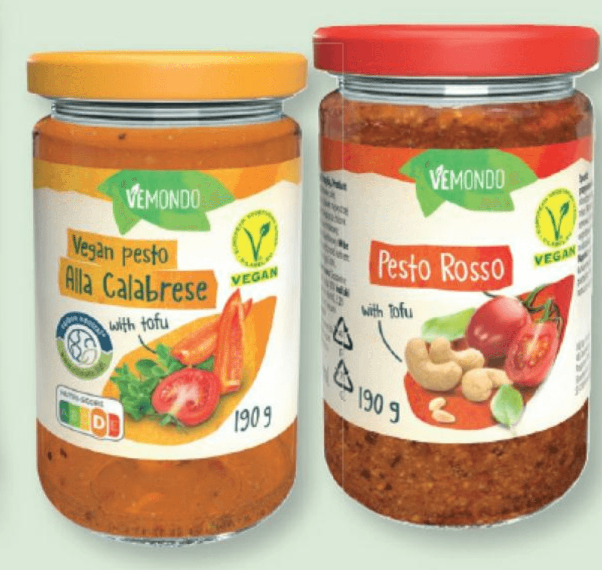 Vemondo Veganski pesto 190 g - Akcija v trgovini Lidl