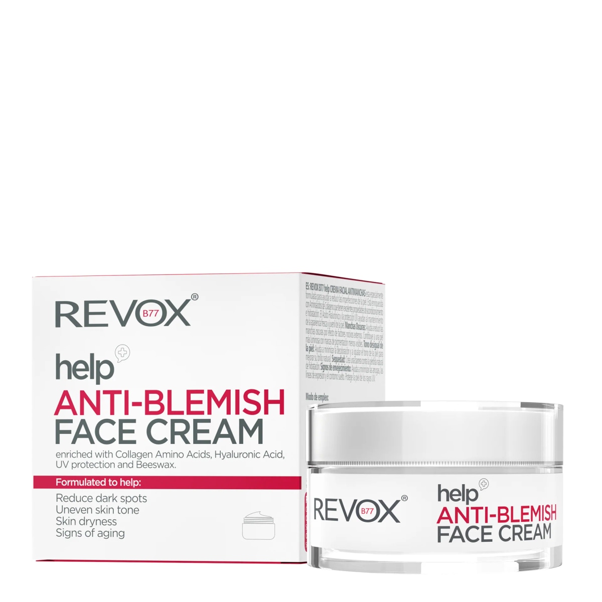 Revox Help Anti-Blemish Face Cream REVOX B77 - Akcija v trgovini Tuš