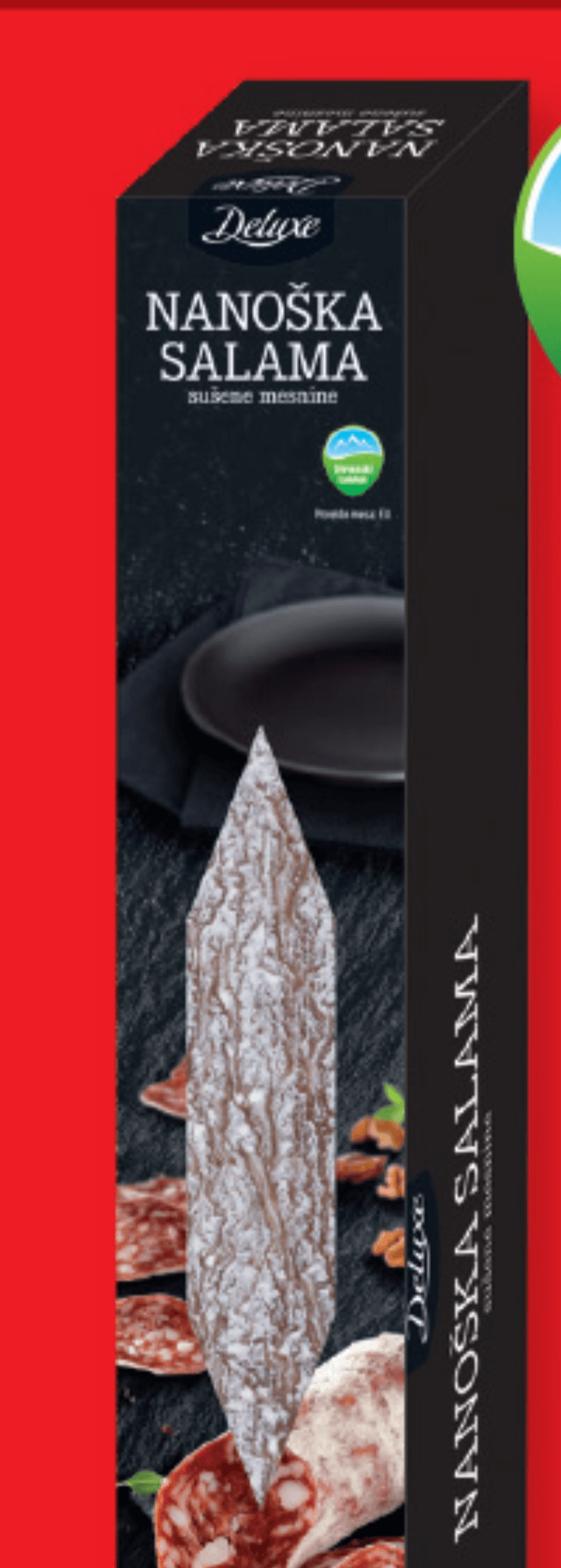Deluxe Nanoška salama 500 g - Akcija v trgovini Lidl