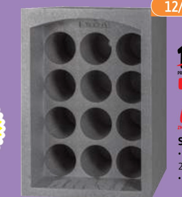 Stojalo za buteljke - Akcija v trgovini E.Leclerc