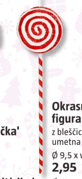 Viseči okrasek 'Lizika' - Akcija v trgovini Bauhaus