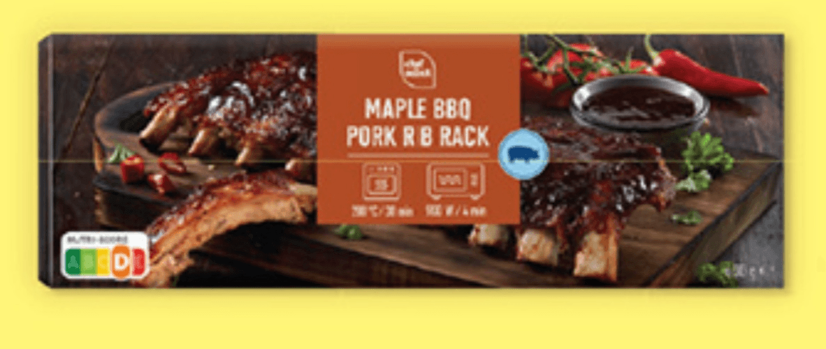 CHEF SELECT Svinjska rebrca 600 g - Akcija v trgovini Lidl