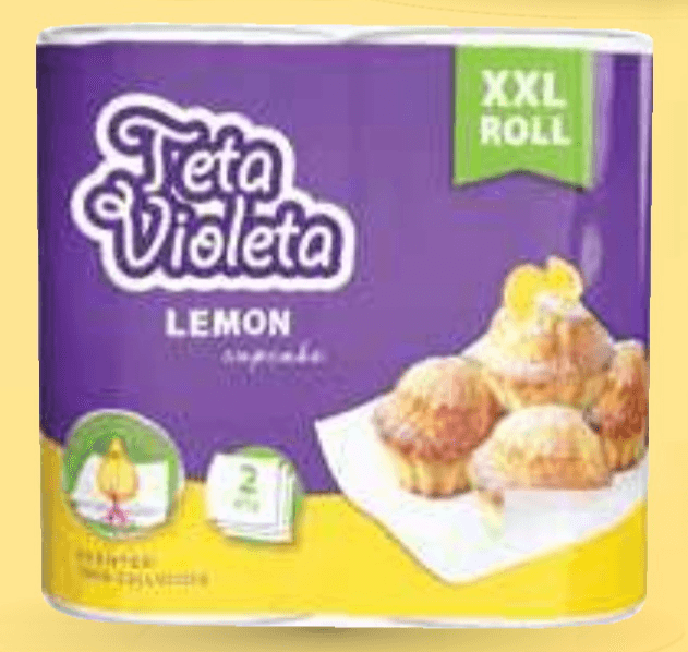 Papirnate brisače 2/1 Teta Violeta - Akcija u trgovini Mercator