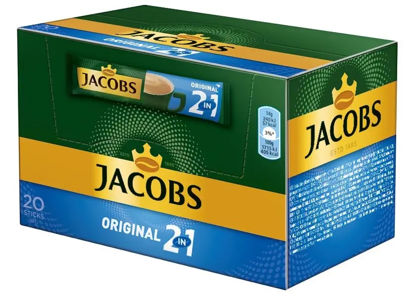 Instant napitki 2v1 ali 3v1 Jacobs 24/1 Akcija v trgovini E.Leclerc