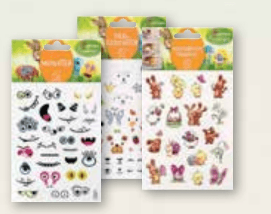 Nalepke za pirhe - Akcija v trgovini Spar