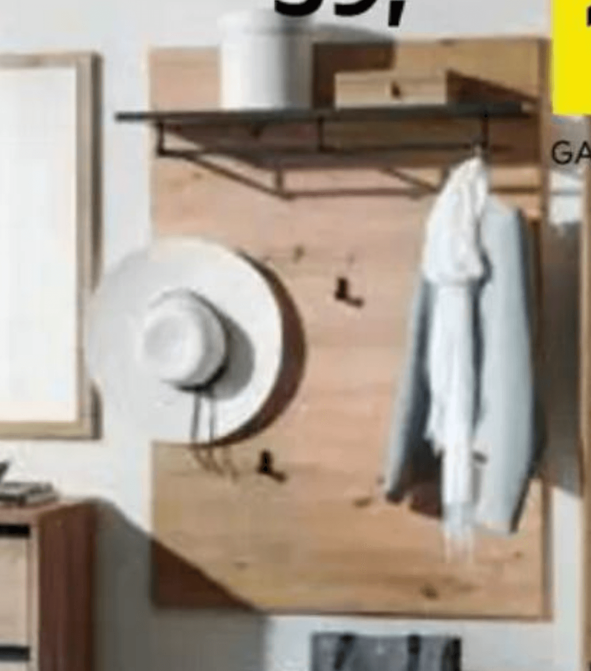 Predsoba obešalna plošča xora - Akcija v trgovini Lesnina