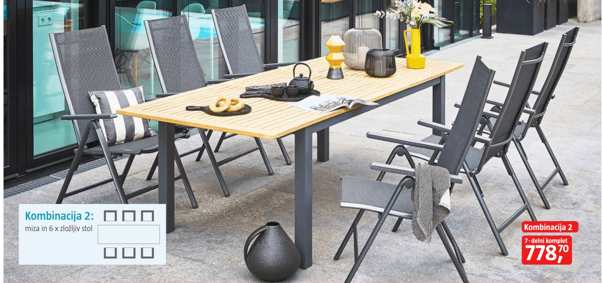 Kombinacija 2 7-delni komplet - Akcija v trgovini Bauhaus