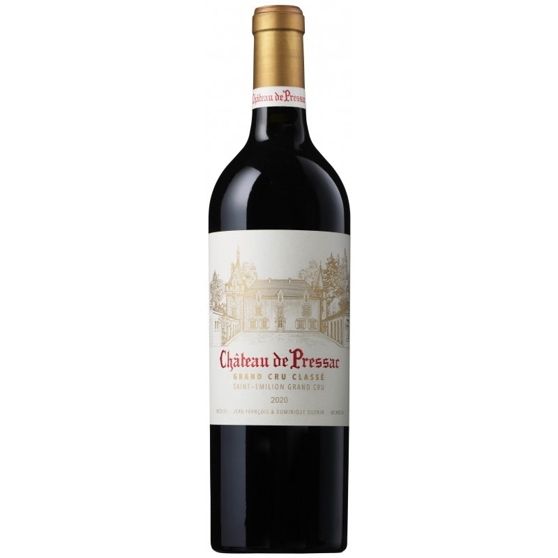 Château de Pressac Grand Cru Classé Saint-Émilion Grand Cru 0,75 l Akcija v trgovini E.Leclerc