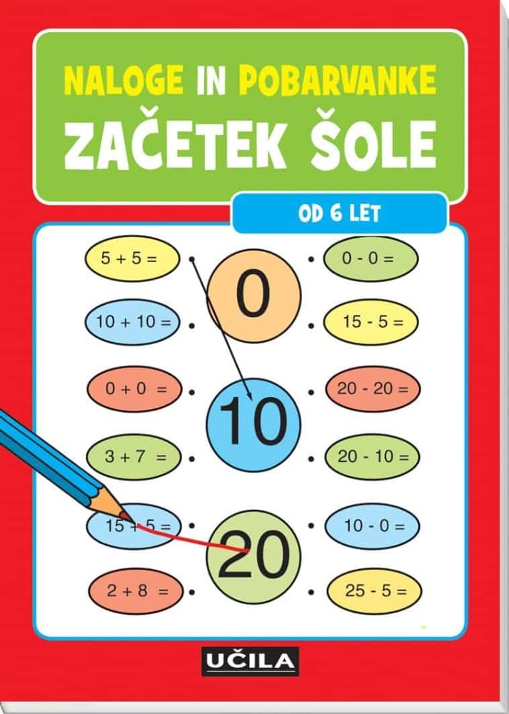 Naloge in pobarvanke Začetek šole - Akcija v trgovini Lidl