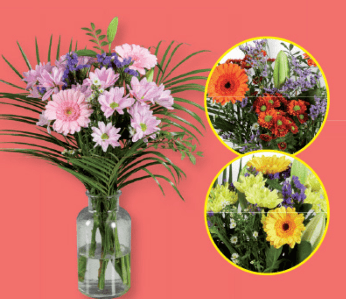 Cvetlični šopek - Akcija v trgovini Lidl