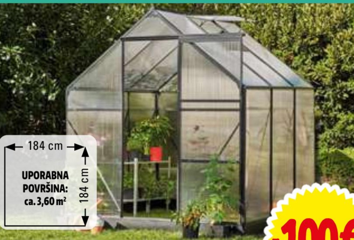 Rastlinjak - Akcija v trgovini E.Leclerc