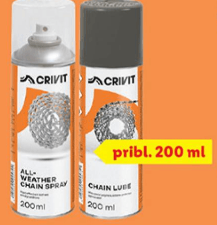 Silicone Oil 400 ml CRIVIT Akcija v trgovini Lidl
