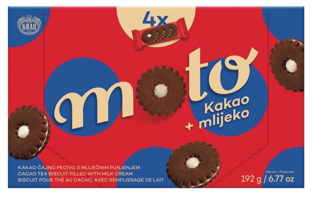 Kraš Piškoti Moto 192 g - Akcija v trgovini Lidl